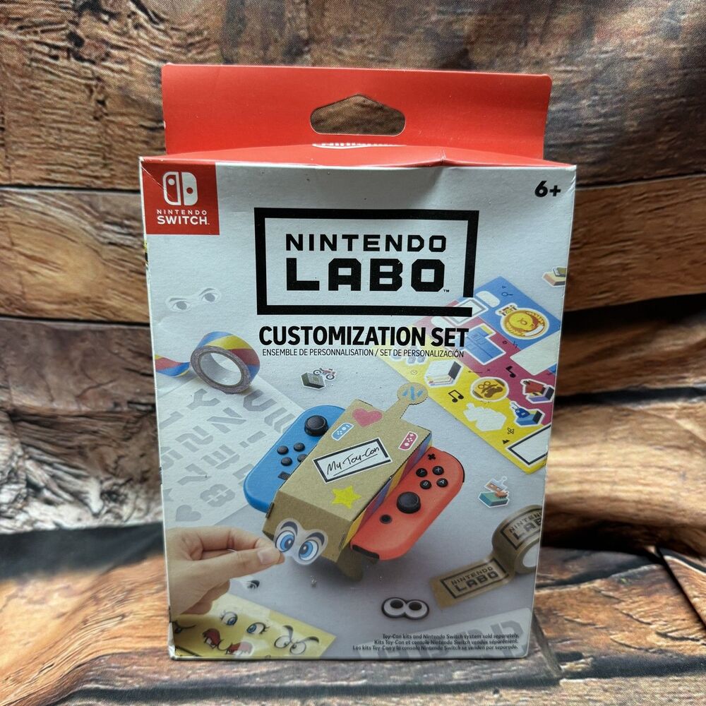 Nintendo Labo Customization Set for Switch Toy-Con Projects NEW SEALED